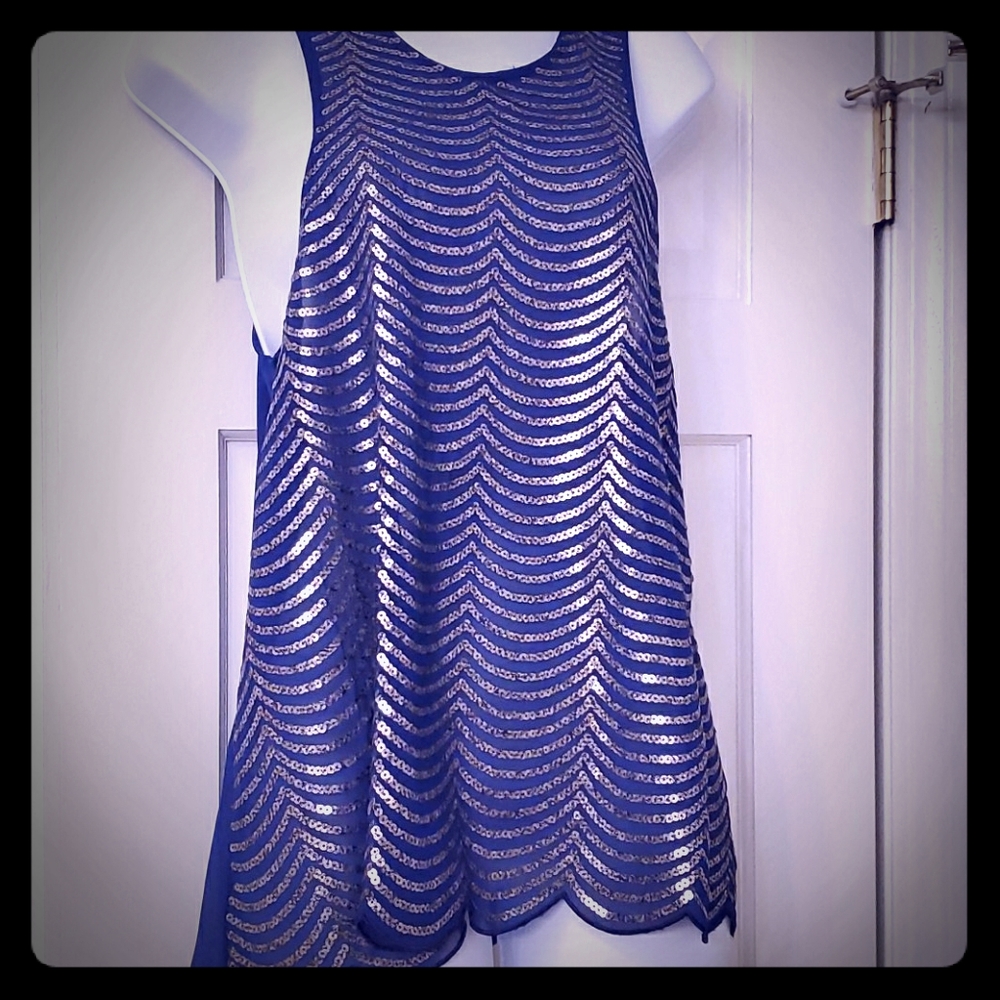 Sequined tank